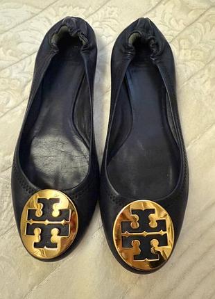Tory burch 🖤 оригінальні шкіряні балетки, р. 37
