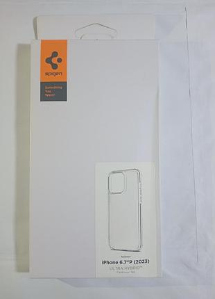 Чохол spigen для apple iphone15 pro max.