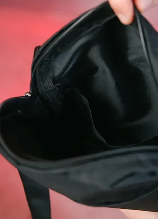 Сумка черная спорт через плечо puma, борсетка мужская пума 5