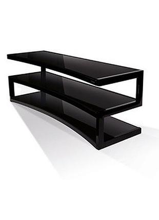 Тумба norstone esse curve 1500мм black-black