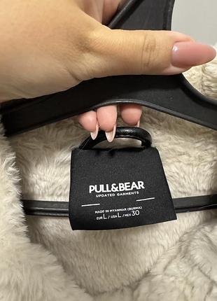 Дублянка-авіатор pull&bear чорна оверсайз 6