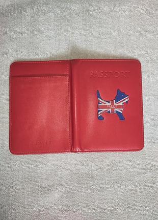 Кожана обкладинка для паспорта radley london (оригінал, натуральна шкіра)
