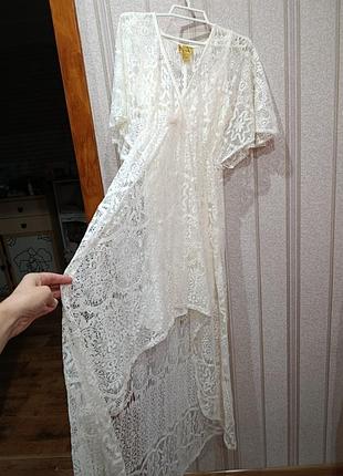 Шикарное платье для лета кружево!