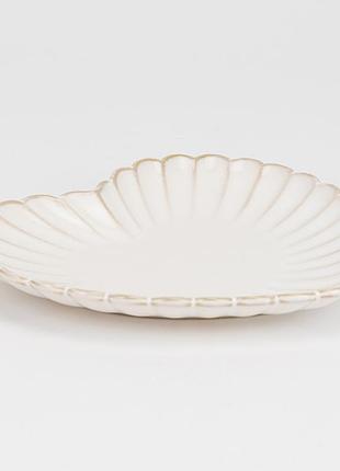 Тарелка "сердце", 21 см elisey 2