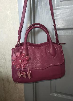 Кожаная сумка radley london (оригинал, натуральная кожа)