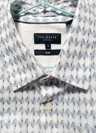 Рубашка мужская хлопок ted baker, размер 4 l