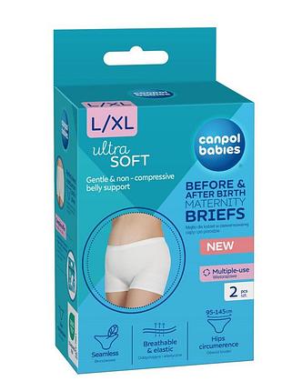 Трусики послеродовые и для беременных canpol babies 2 шт. l-xl 16/001