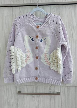 Кофта кардиган mothercare для девочки 2-3р