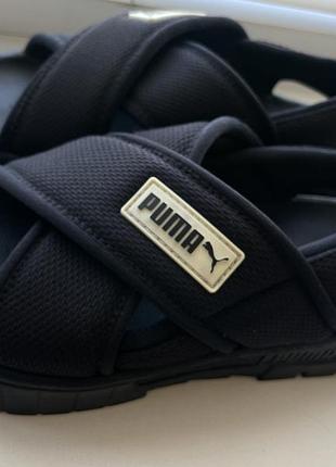 Оригінальні чорні сандалі puma mayze sandal wns на платформі 🔥