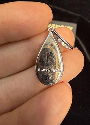 Сережки givenchy краплі зі стразами 3