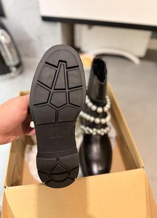 Черевики zara шкіряні нові 3