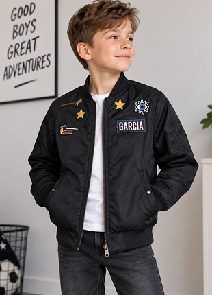 Куртка-бомбер garcia jeans для хлопчика, р. 134 🖤