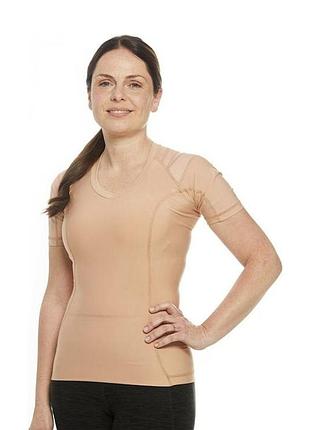 ​🔥 жіноча футболка для корекції постави alignmed anodyne (posture shirt), розмір s, оригінал!