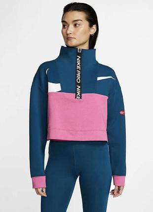Кроп-світшот nike pro dri-fit