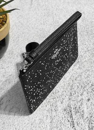 Клатч кошелек coach wristler with star glitter 4