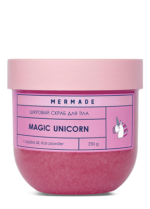 Скраб для тела сахарный mermade magic аромат "зефир" 250 г daily skin care