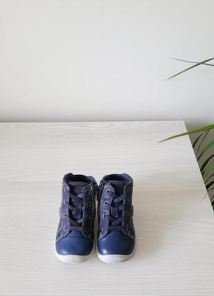 Черевички шкіряні оригінал ecco first рр.20,21 2