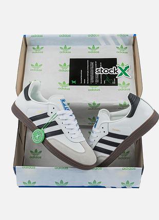 Adidas samba og white black 2