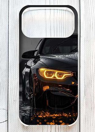 Чехол с утолщёнными углами на iphone 18 pro max авто (принт 400)