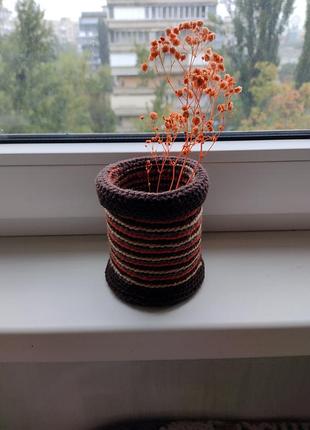 Коврик из пряжи 5