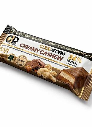 Протеїновий батончик codexform protein bar, 50 грам - кеш'ю