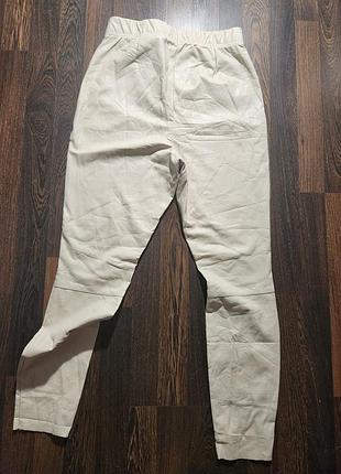 Leggings en cuir h&amp;m леггинсы вторая кожа р.m
