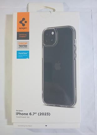 Чохол spigen для apple iphone15 plus.
