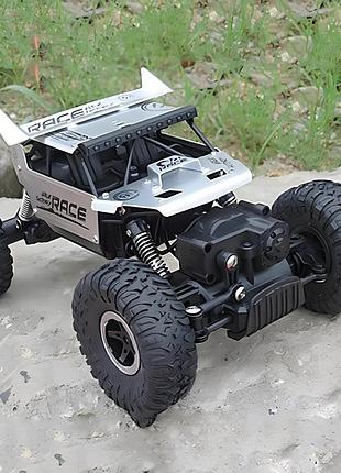 Радіокерована модель багі rock buggy 4x4 — швидкісний позашляховик із повним приводом для бездоріжжя, масштаб 1:18, rtr-комплект