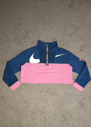 Жіноча укорочена олімпійка nike pro dri-fit