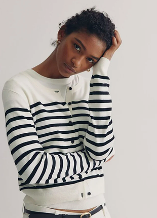 Кардиган в смужку h&m