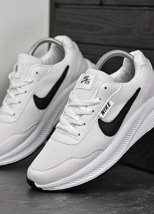 Мужские кроссовки nike r2x белые молодежные летние текстильные кроссы для занятия спортом найк брендовая спортивная обувь на весну