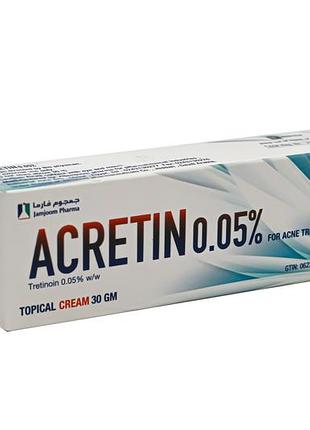 Крем-acretin-topical cream 0.05% 30g
