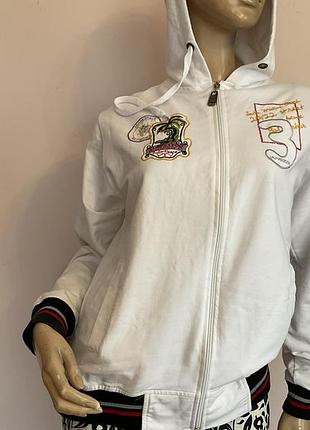 Фирменная качественная худи- толстовка- кардиган/ xl- xxl/ brend la martina