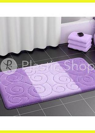 Комплект килимків для ванної "sile lilac" 60х100 см