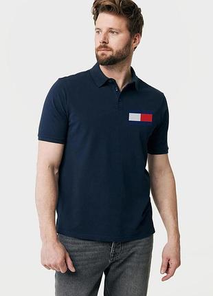 Мужская футболка-поло tommy hilfiger l