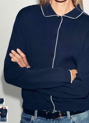 Стильный кардиган, кофта zara, размер s-m.