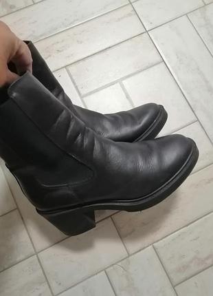 Сапожки кожаные 40р.