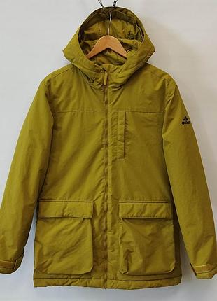 Мужская зимняя/демисезонная куртка adidas utilitas hooded parka pulse — размер m