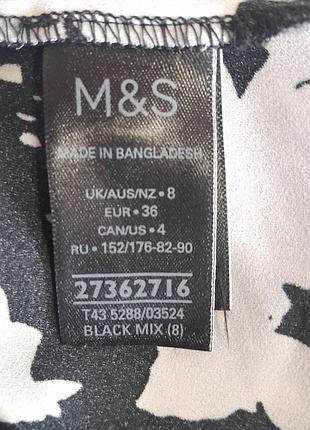 Ефектна блуза marks and spencer, s 4