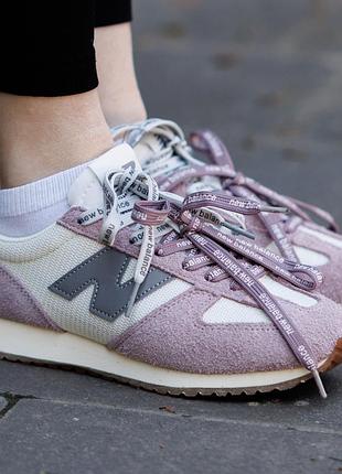 Женские кроссовки new balance 471 nd розовые классические для отдыха натуральная замша и сетка на весну лето для города нью баланс