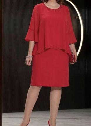Элегантное шелковое платье, от бренда new fashion collection, размер л хл