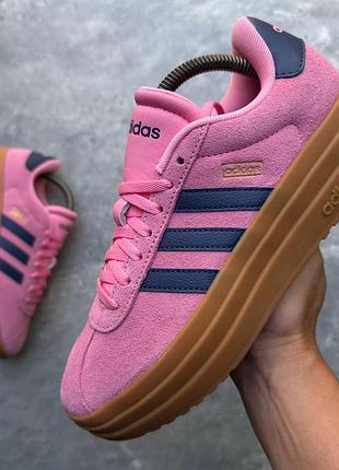 Кроссовки женские adidas vl court bold (37 (23 см))