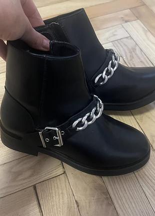 Козаки черевики zara для дівчинки 3
