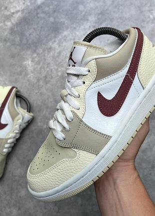 Кроссовки женские air jordan 1 low (36 (23 см))