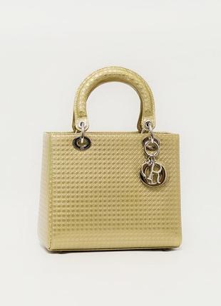 Сумка christian dior lady gold (rrp 13 000€)