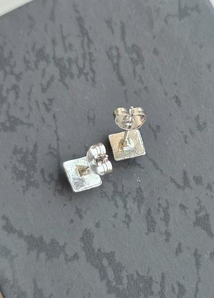 Сережки chrome petals 2