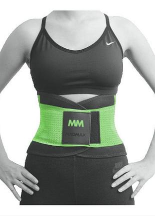 Компресійний пояс mad max mfa 277, green - m