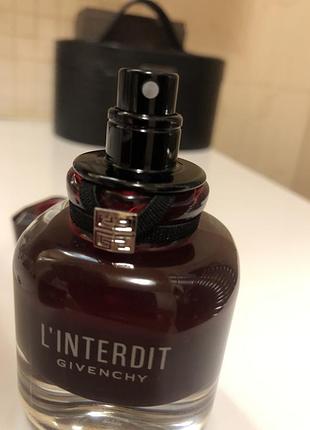 Givenchy l'interdit eau de parfum rouge 6