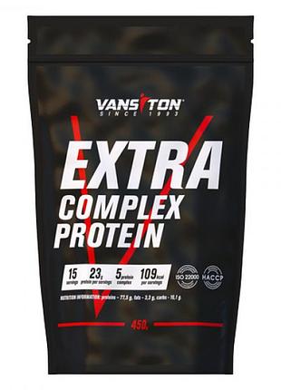 Протеин vansiton extra complex protein, 450 грамм - шоколад