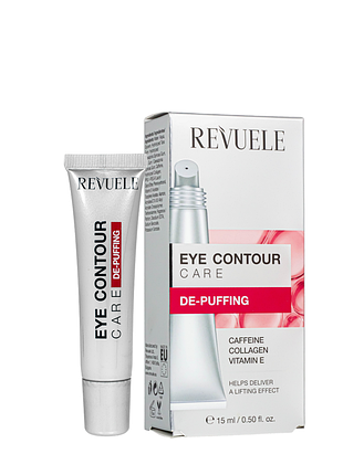 Гель для кожи вокруг глаз от отеков revuele de-puffing 15 мл daily skin care